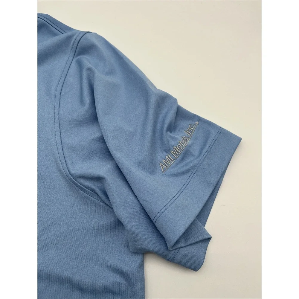 Storm Creek UV Protection Men's XL Polo‎ Shirt Peri Blue With Logo